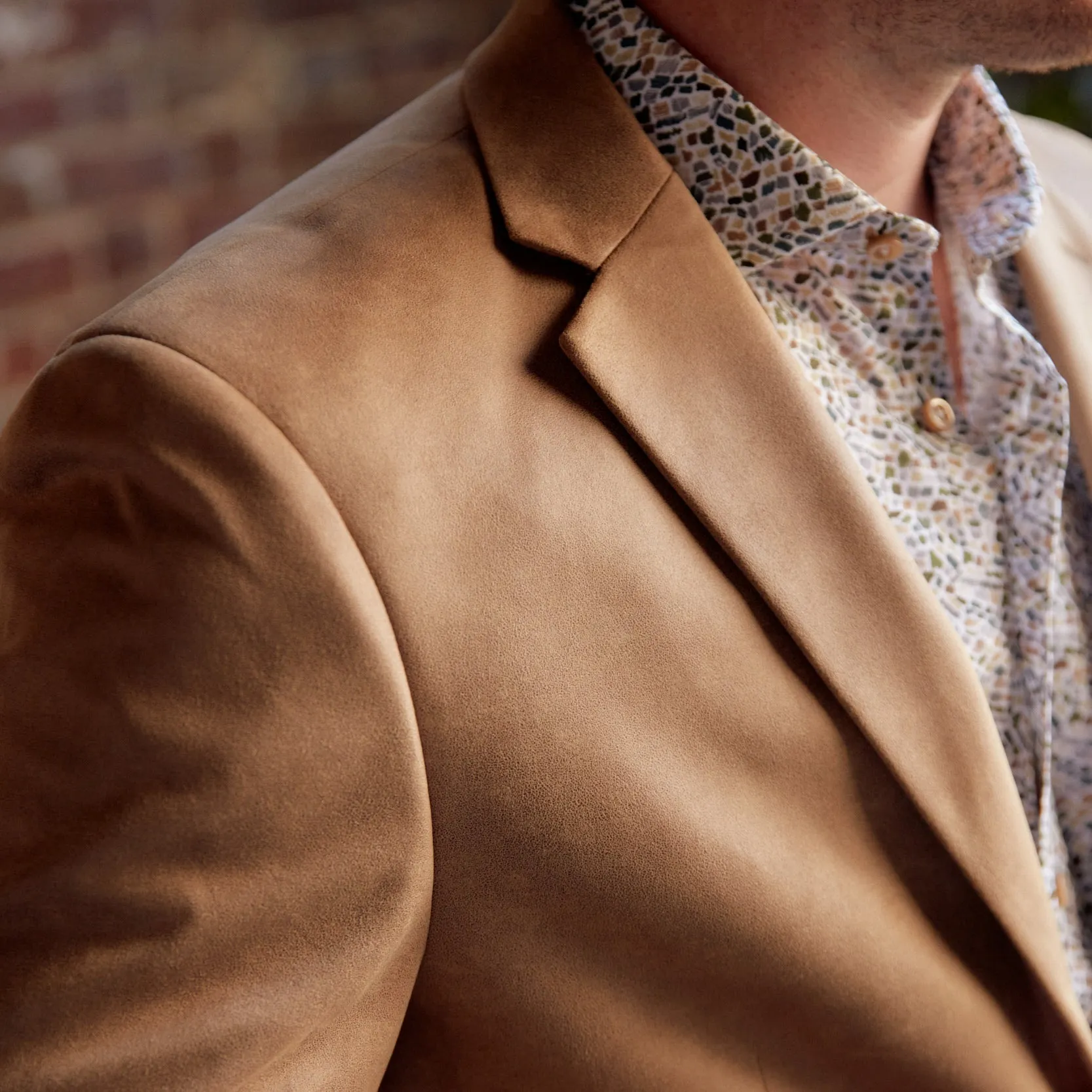 *** FINAL SALE *** Roffe Butterscotch Ultra Suede Sport Coat