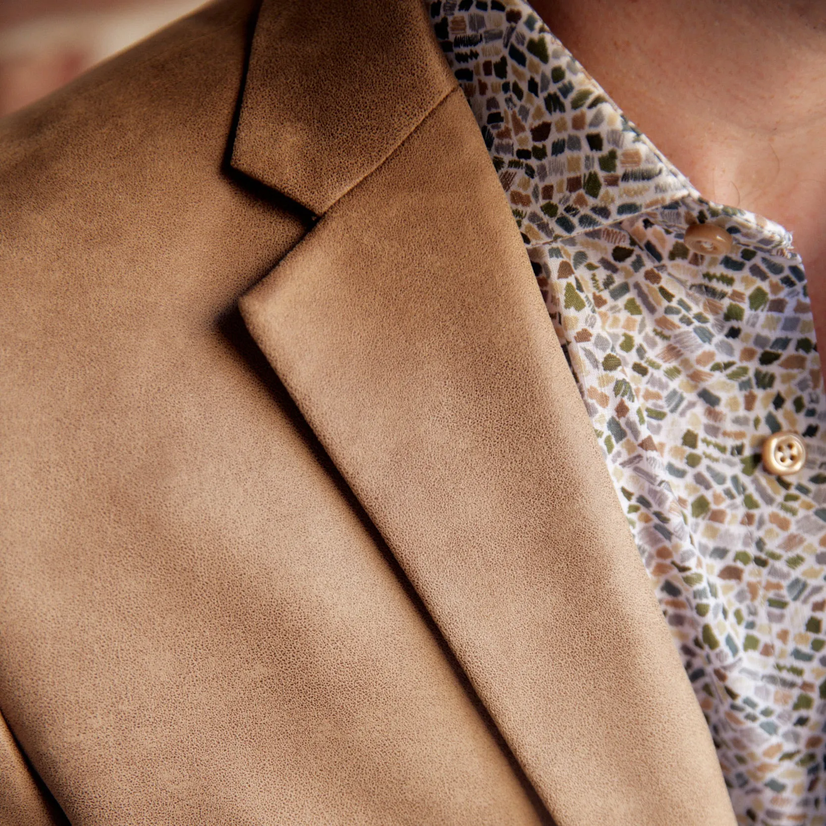 *** FINAL SALE *** Roffe Butterscotch Ultra Suede Sport Coat