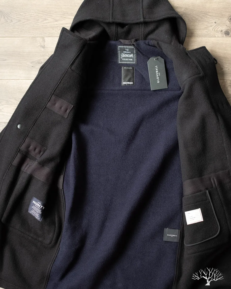 3sixteen x Gloverall Two-Tone Monty Duffel Coat