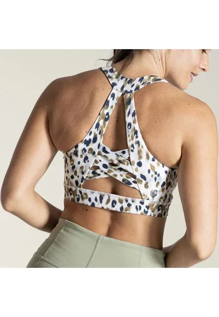 Animal Print Crop Top - Fitness - Yoga - Sportswear - Crossfit - Gym - by Bsoul