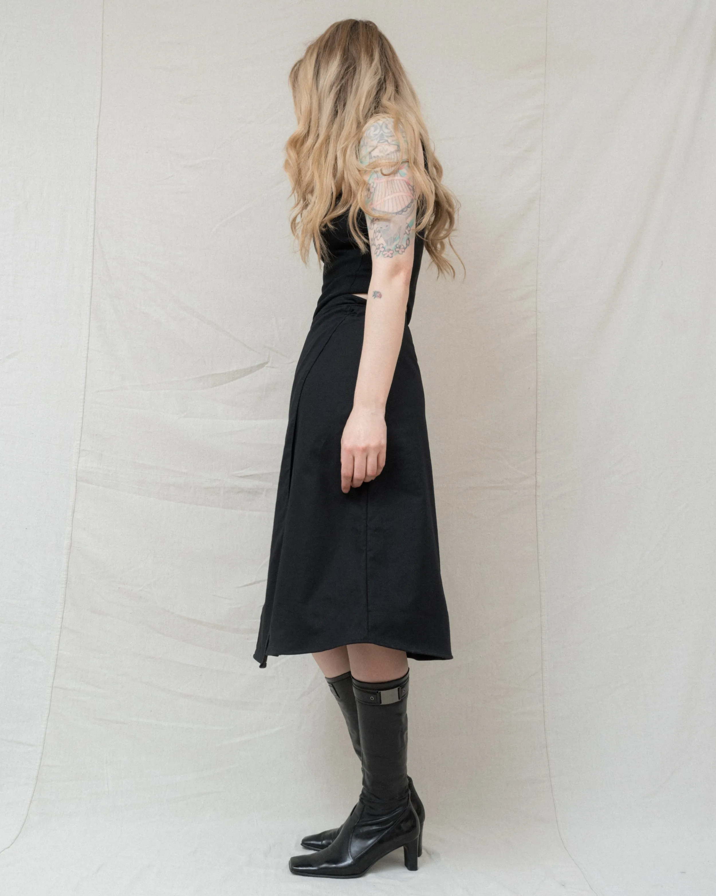 Aurora Skirt in Charcoal