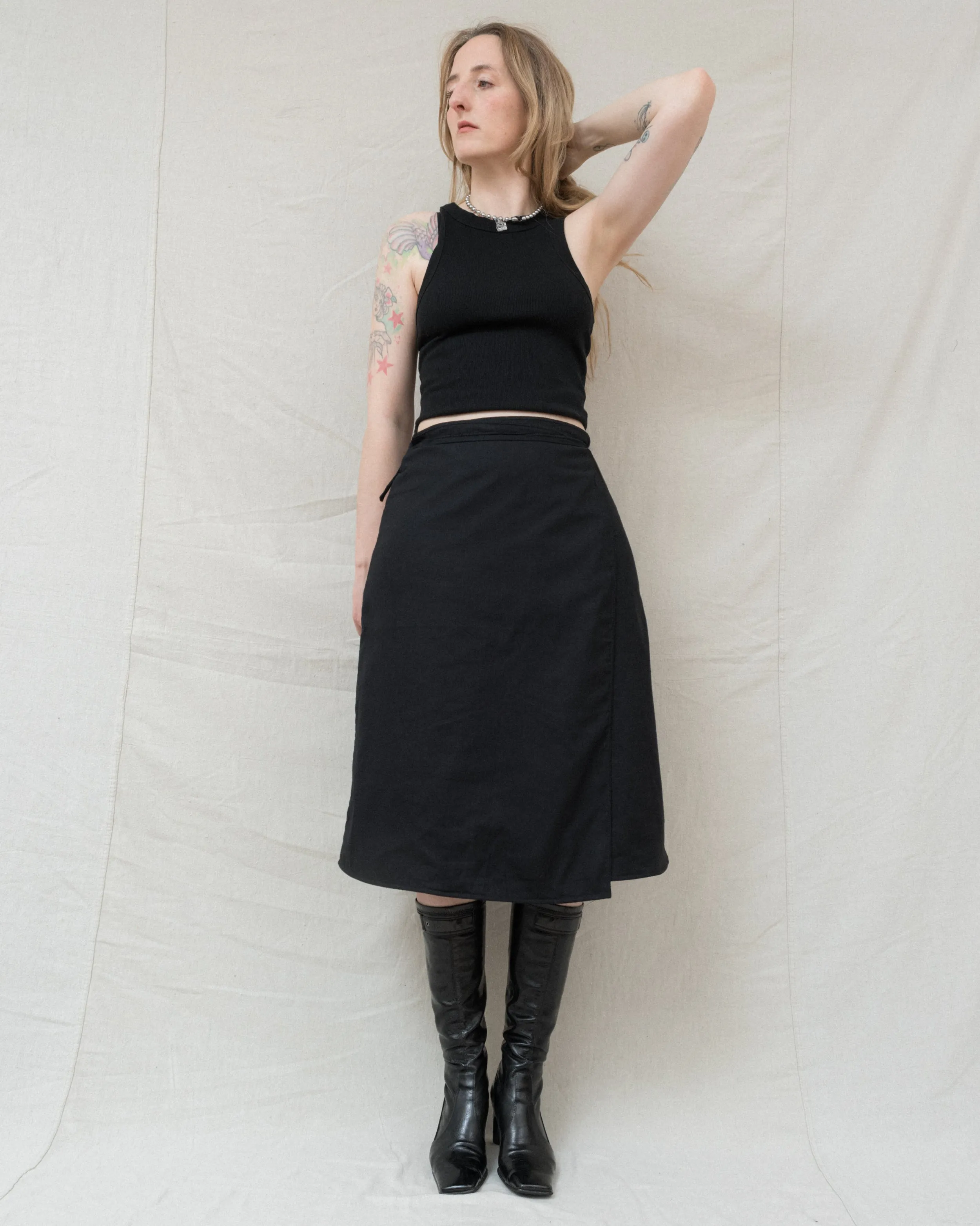 Aurora Skirt in Charcoal