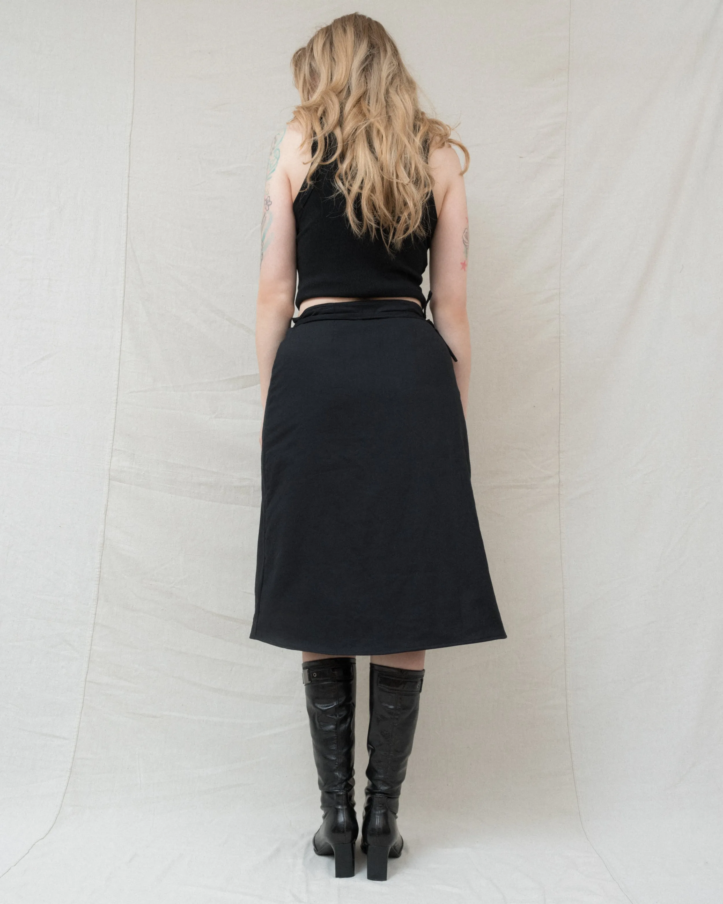 Aurora Skirt in Charcoal