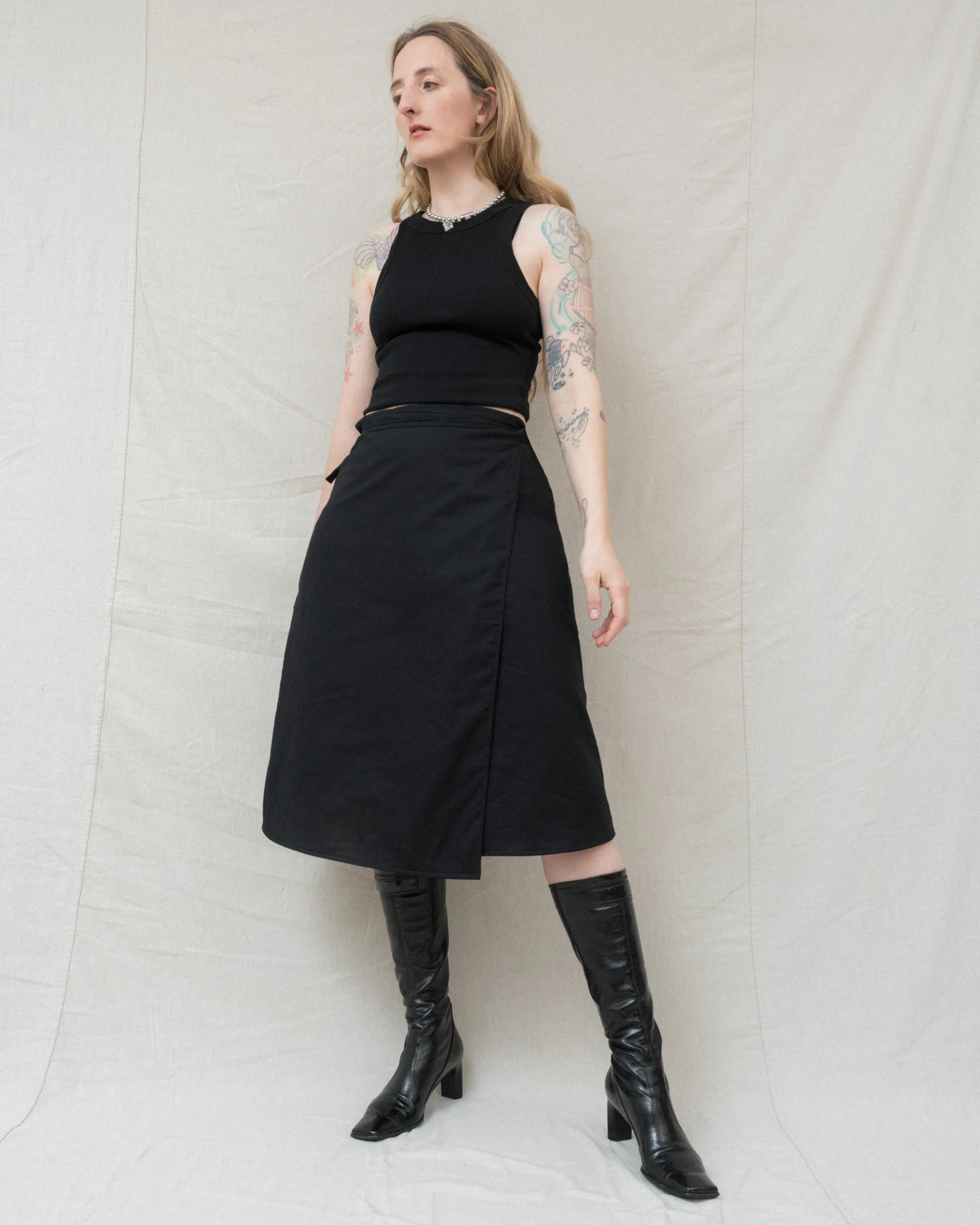 Aurora Skirt in Charcoal