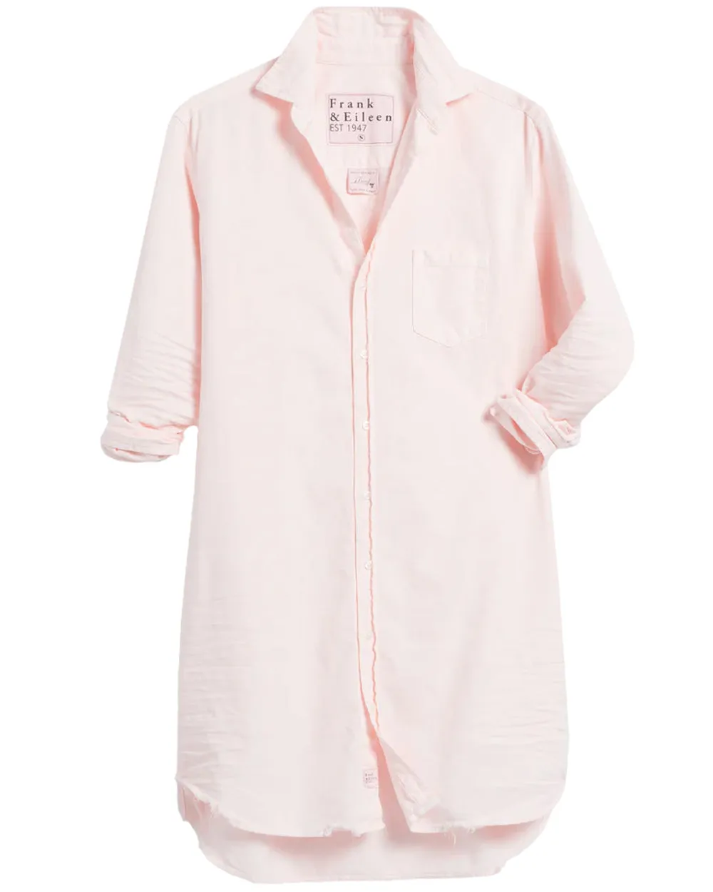 Ballet Pink Denim Mary Shirtdress