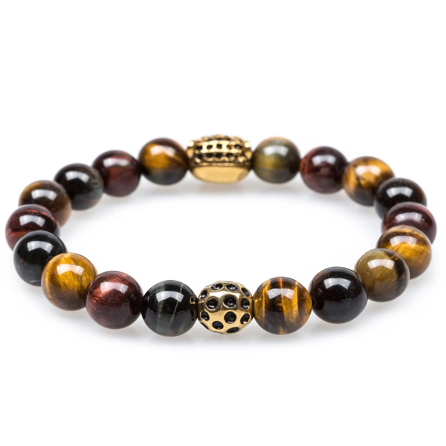 Borneo Tiger's Eye Panther Bracelet