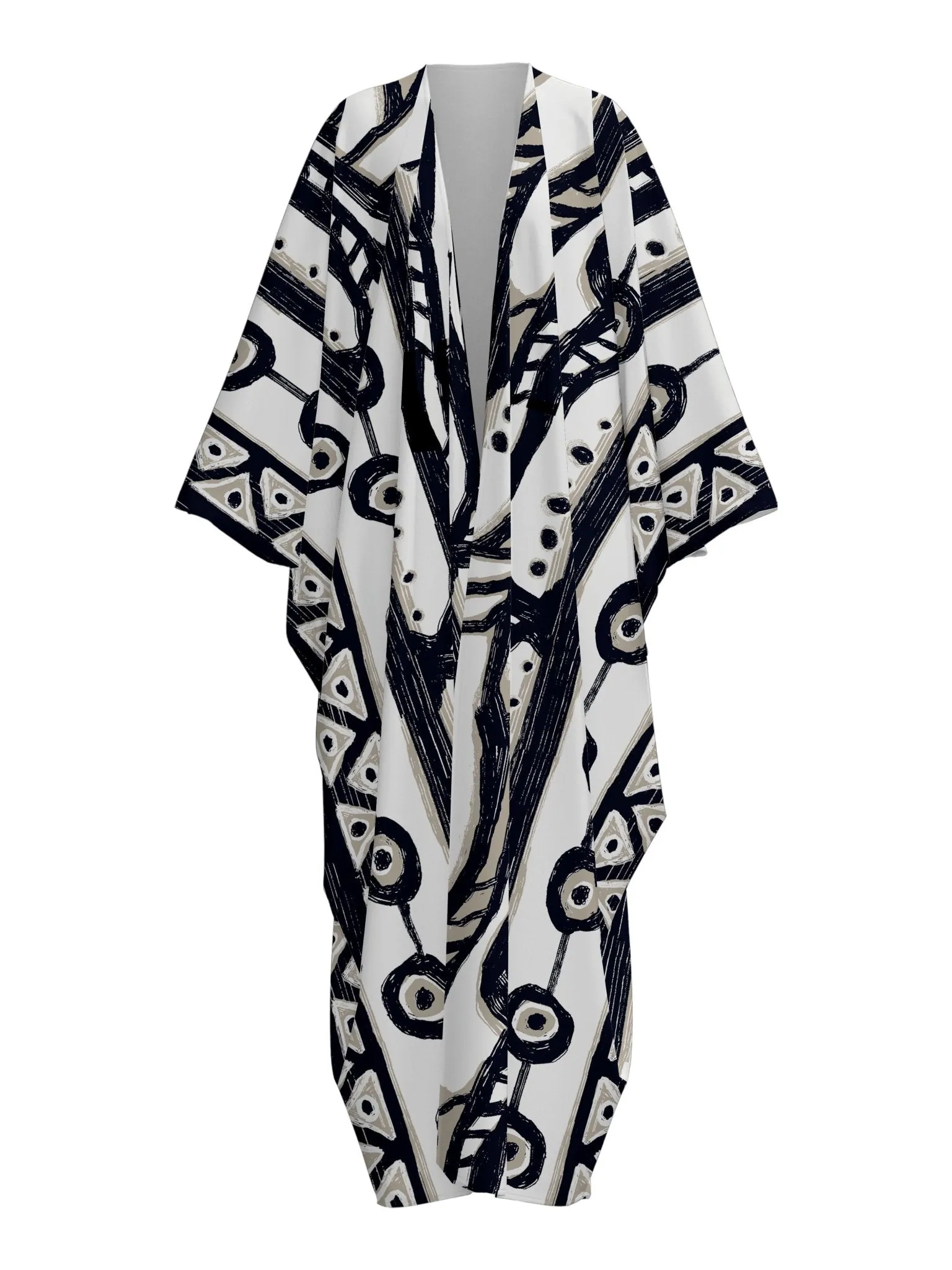 Boubou Kimono - Sini White