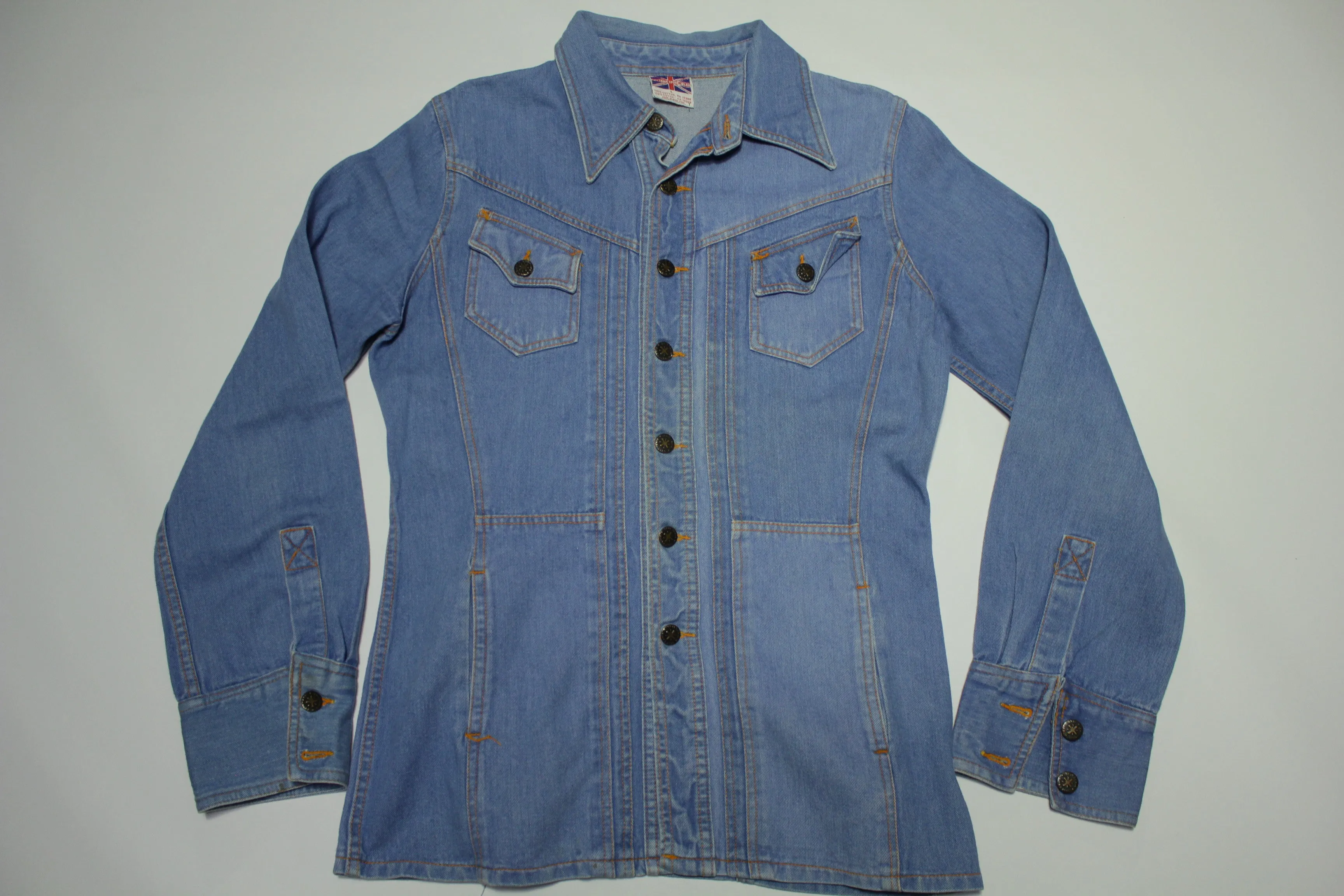 Brittania Sportswear Vintage 70's Hong Kong Jean Jacket