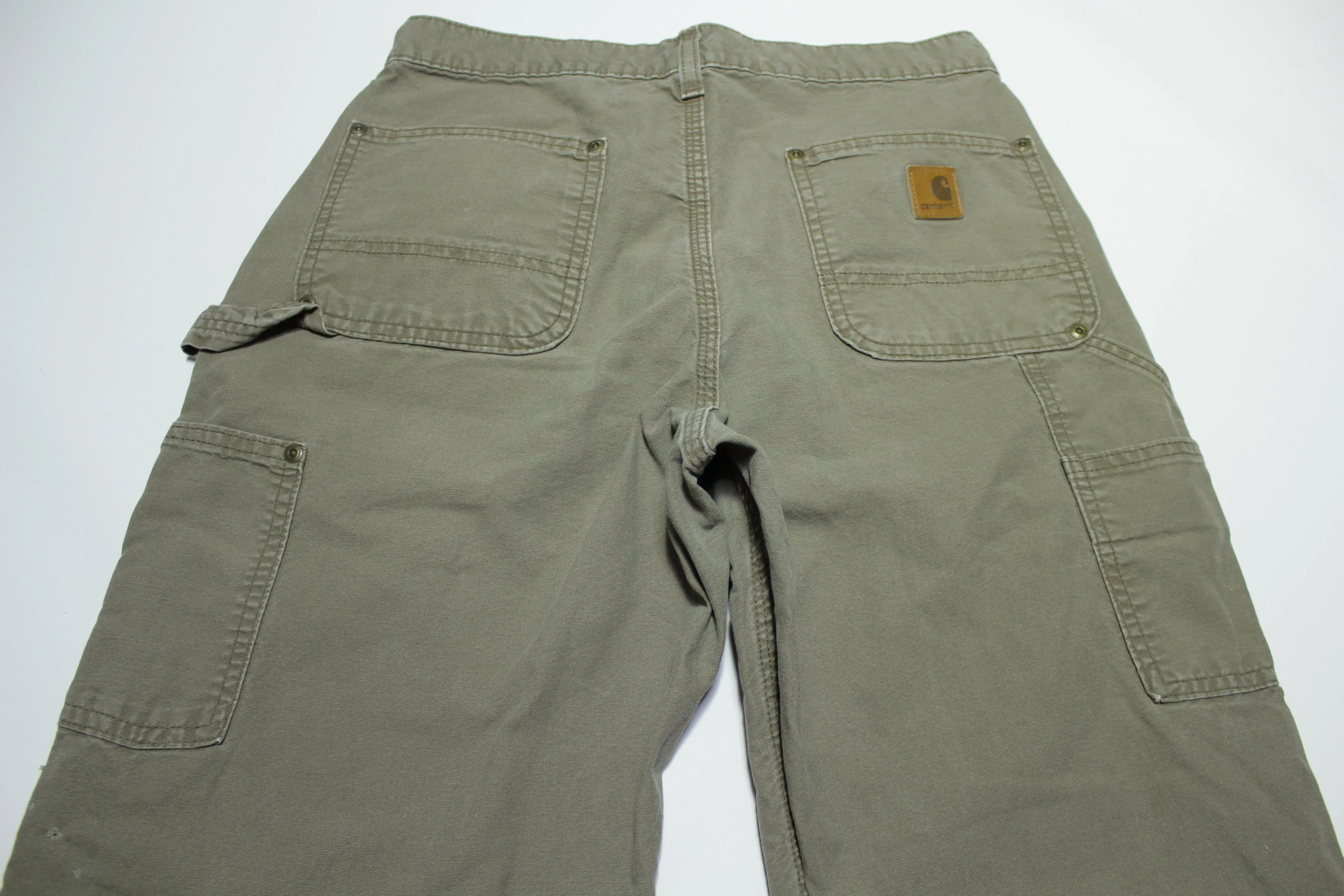 Carhartt B195 LBR Double Knee Carpentert Utility Dungaree Work Pants