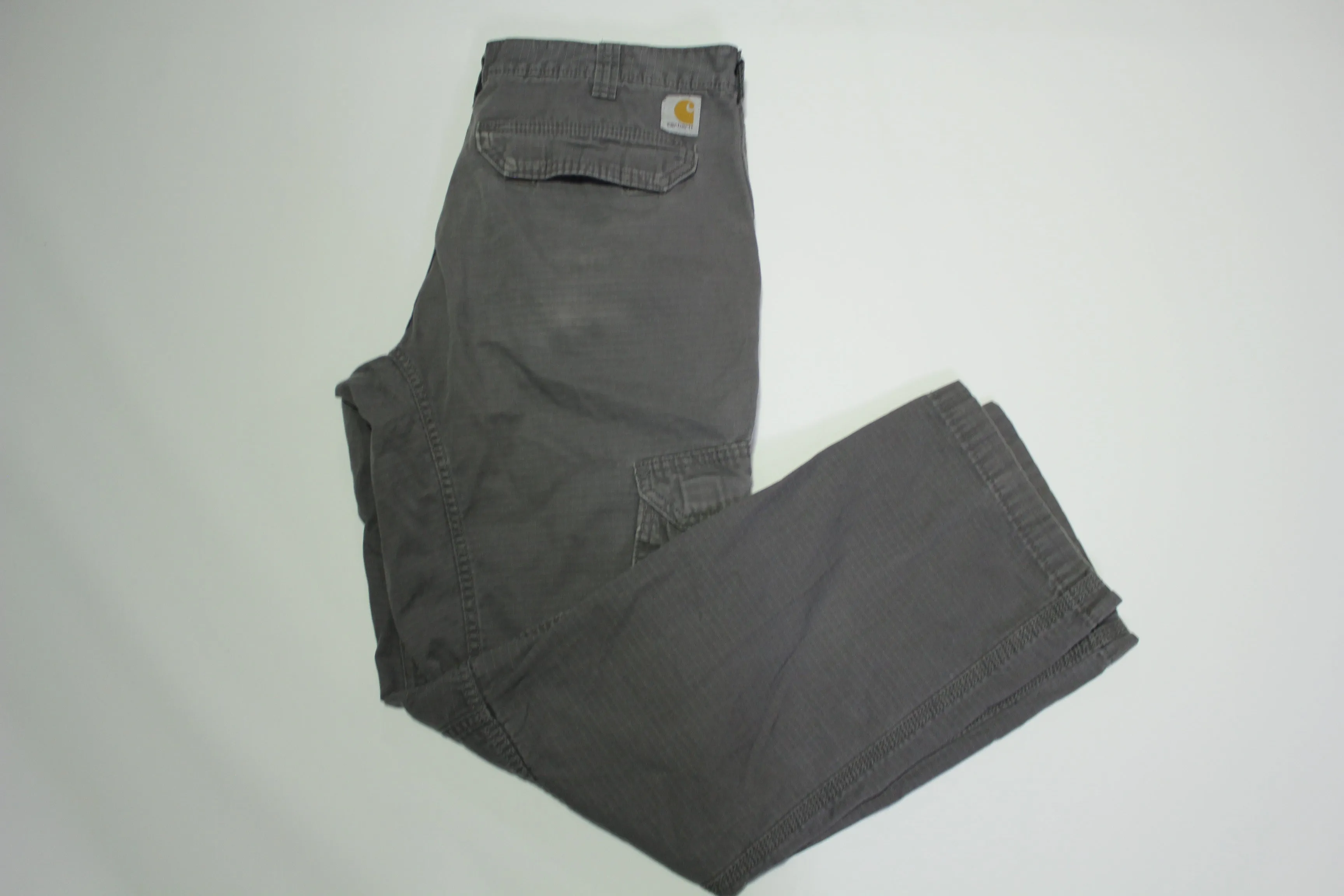 Carhartt Ripstop Cargo Dungaree Fit 101148 Utility Pocket Force Work Construction Pants