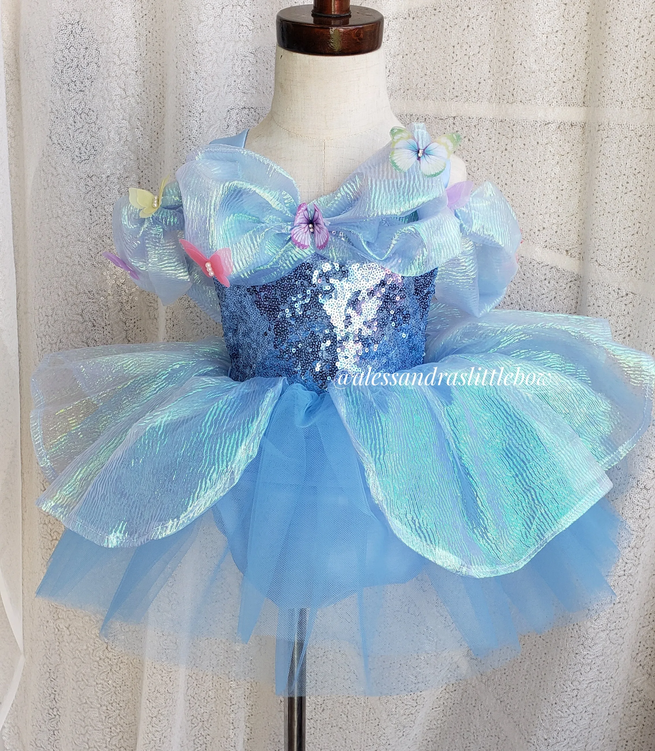 Cinderella Butterfly Romper