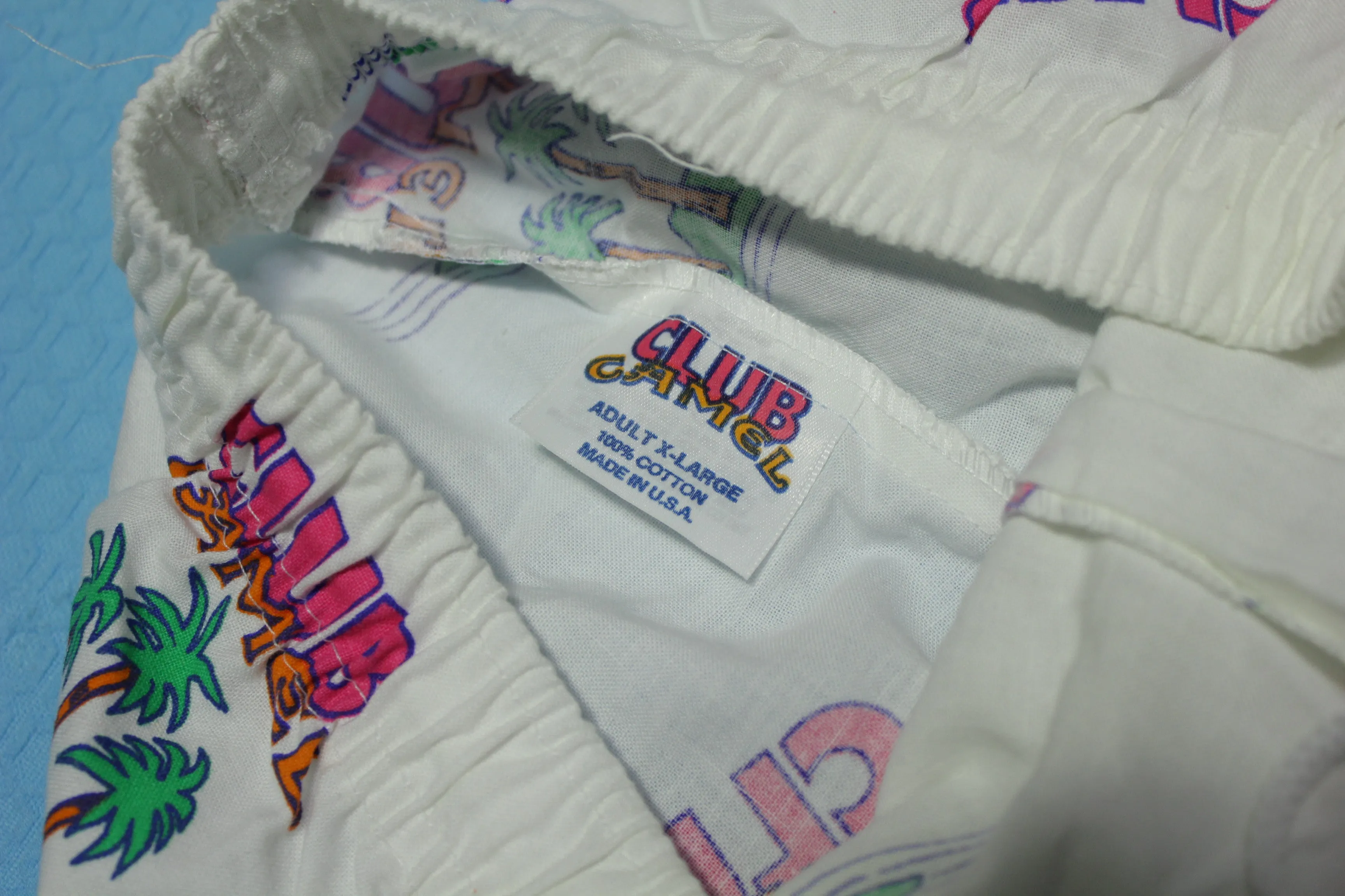 Club Camel Vintage 90's Cigarette Deadstock Lounge Pajama Pants