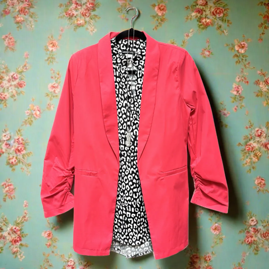 Coral Blazer S-XL