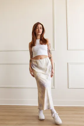 Dailystory Ellie Midi Skirt In Marble