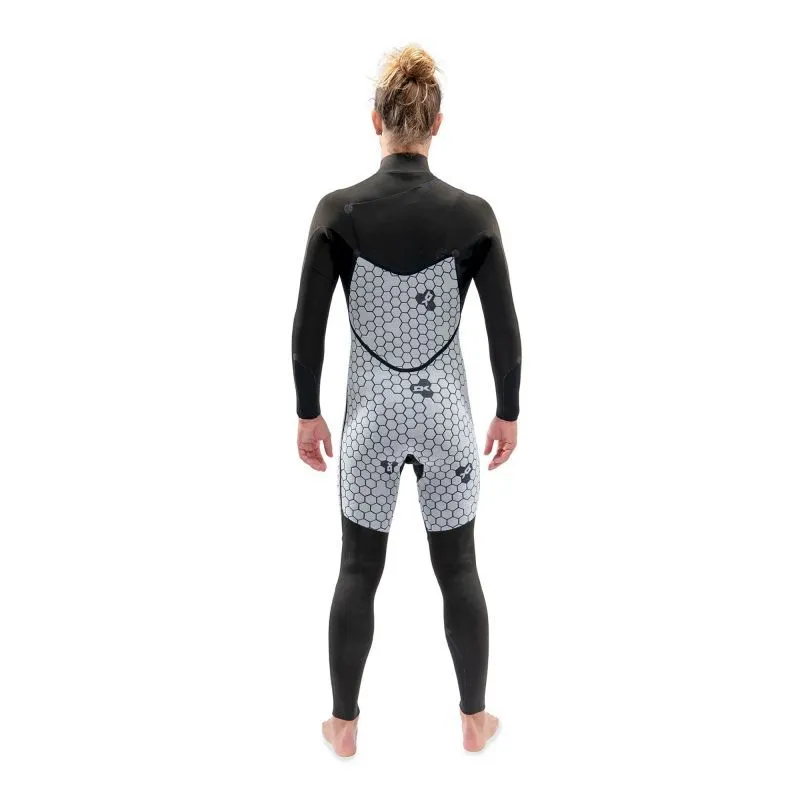 Dakine  Mission Chest Zip Full Suit 4/3mm - Mute da surf - Uomo