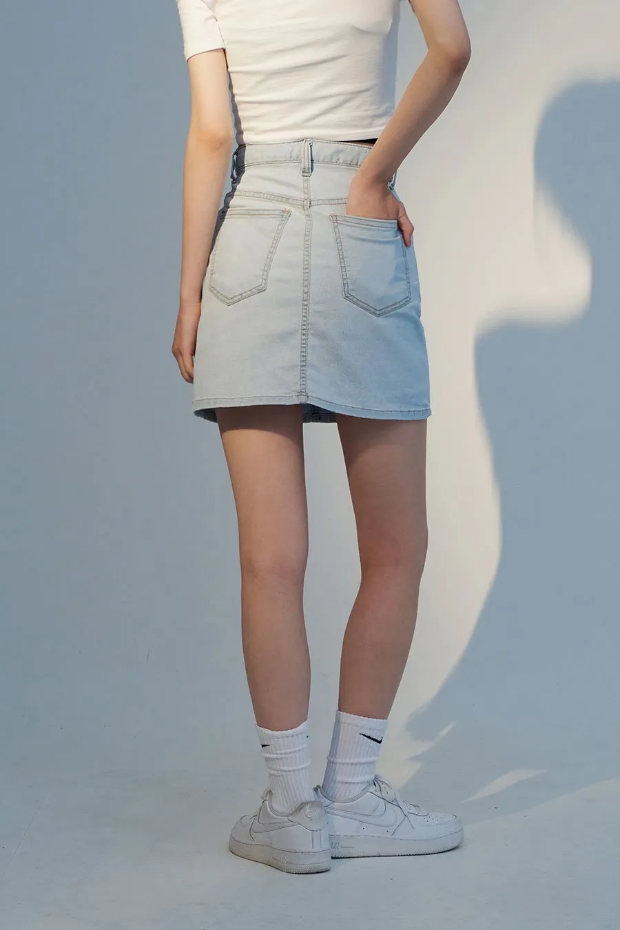 Denim Mini Skirt CCM13