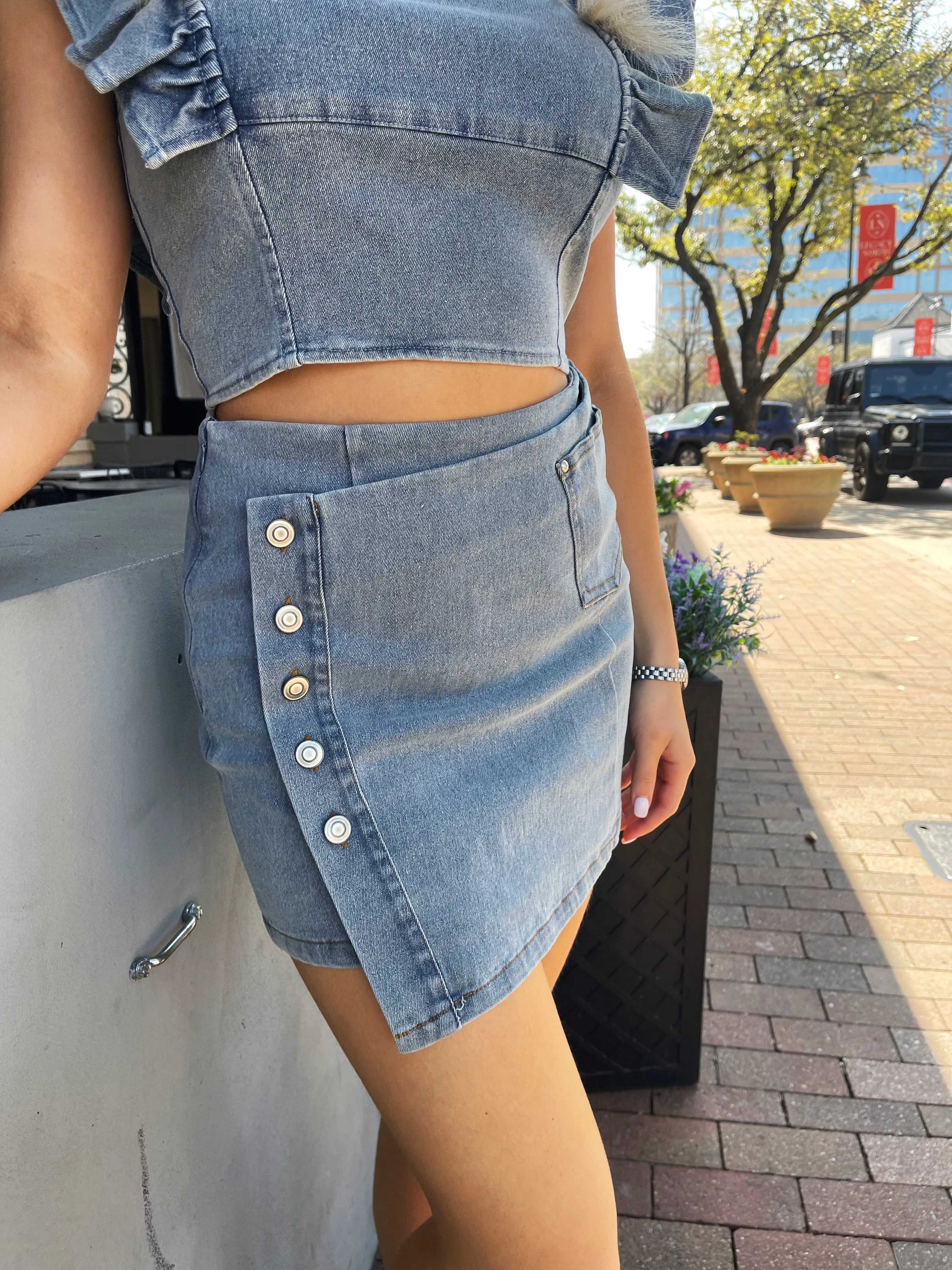 Dixie Denim Skirt