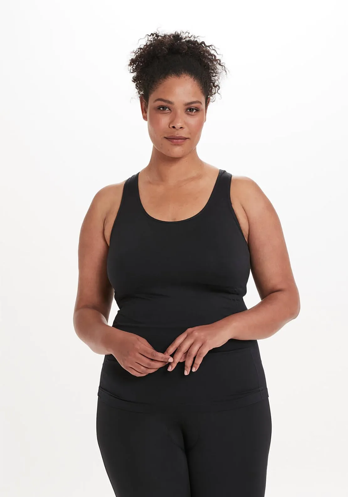 Edees Womens Seamless Top - Black