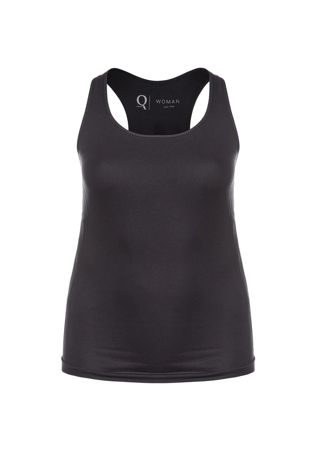 Edees Womens Seamless Top - Black