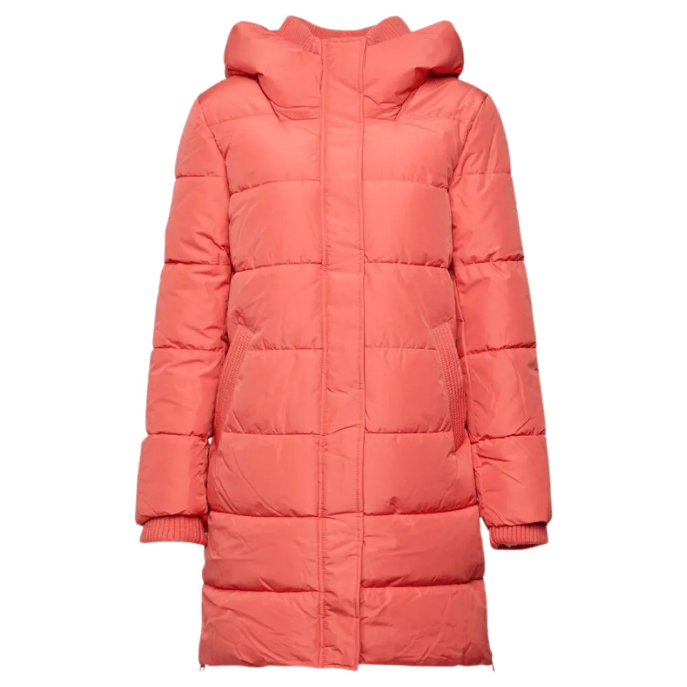 Esprit Quilted Pink Puffer Coat - 092EE1G327_645