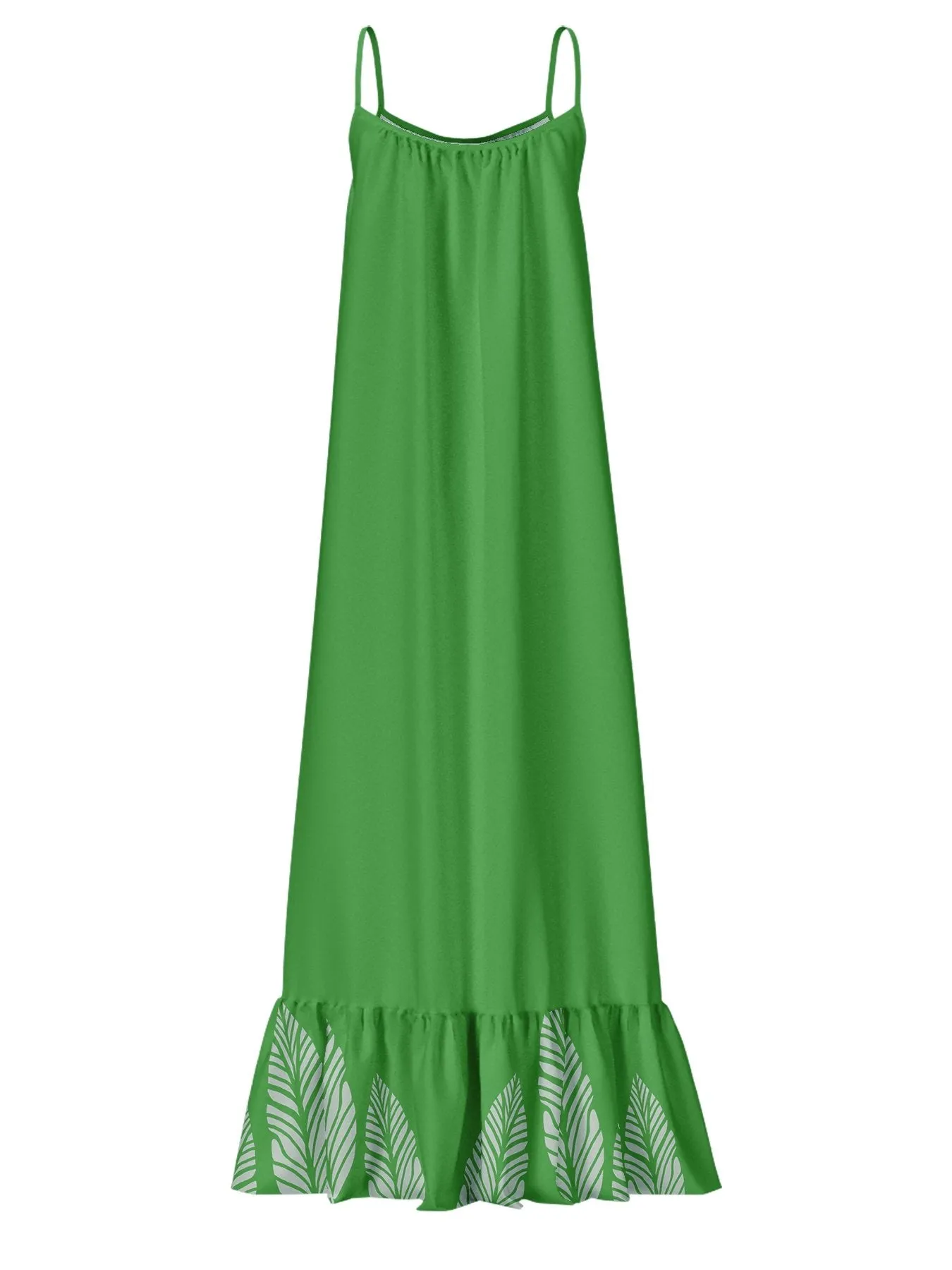 Fari Dress - Palms Vert