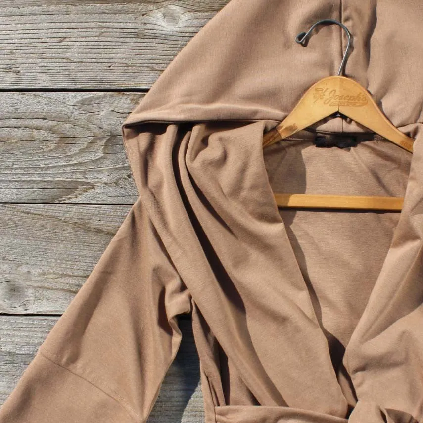 Flyaway Hoodie in Taupe