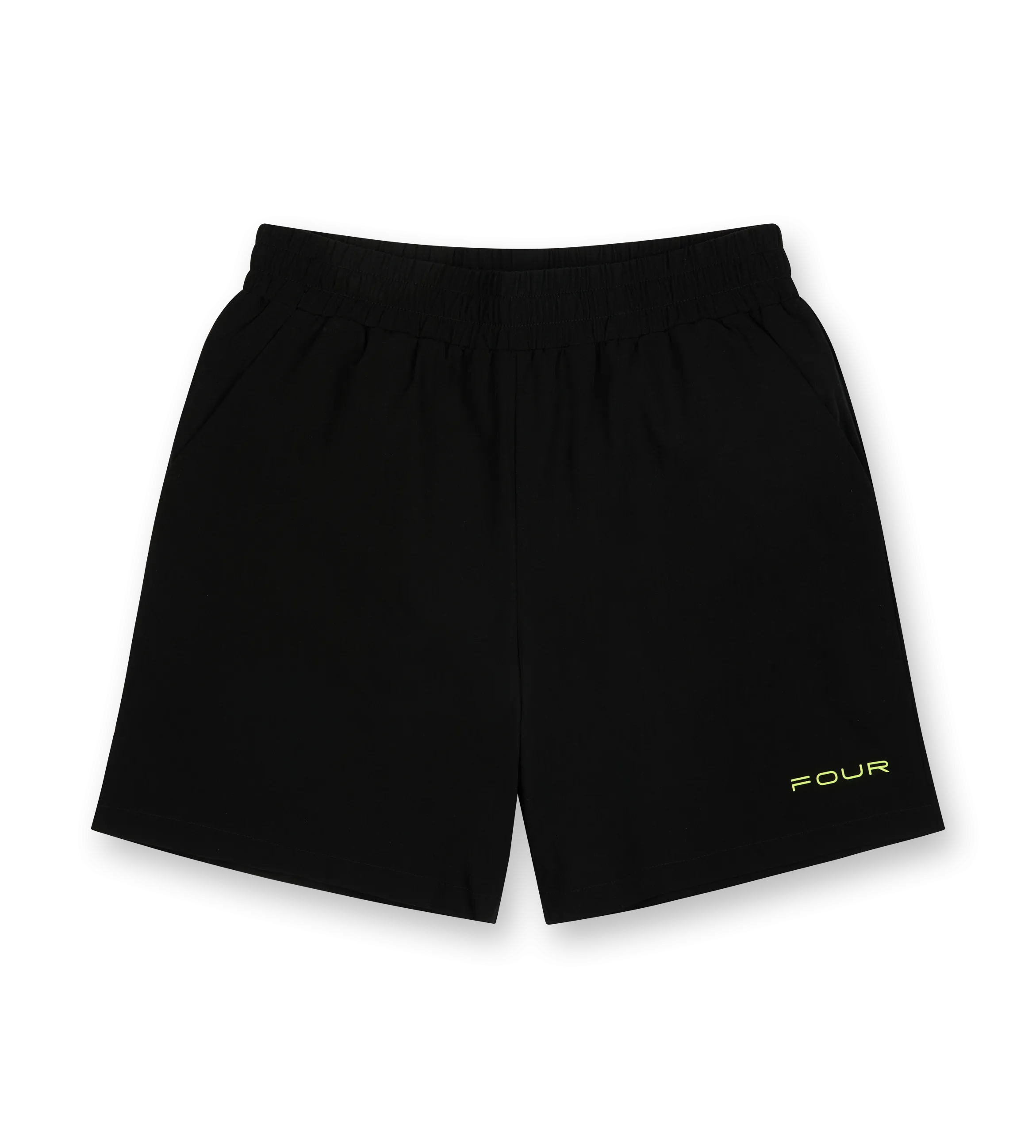 FOUR    Sportswear Reflective Shorts Black