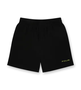 FOUR    Sportswear Reflective Shorts Black