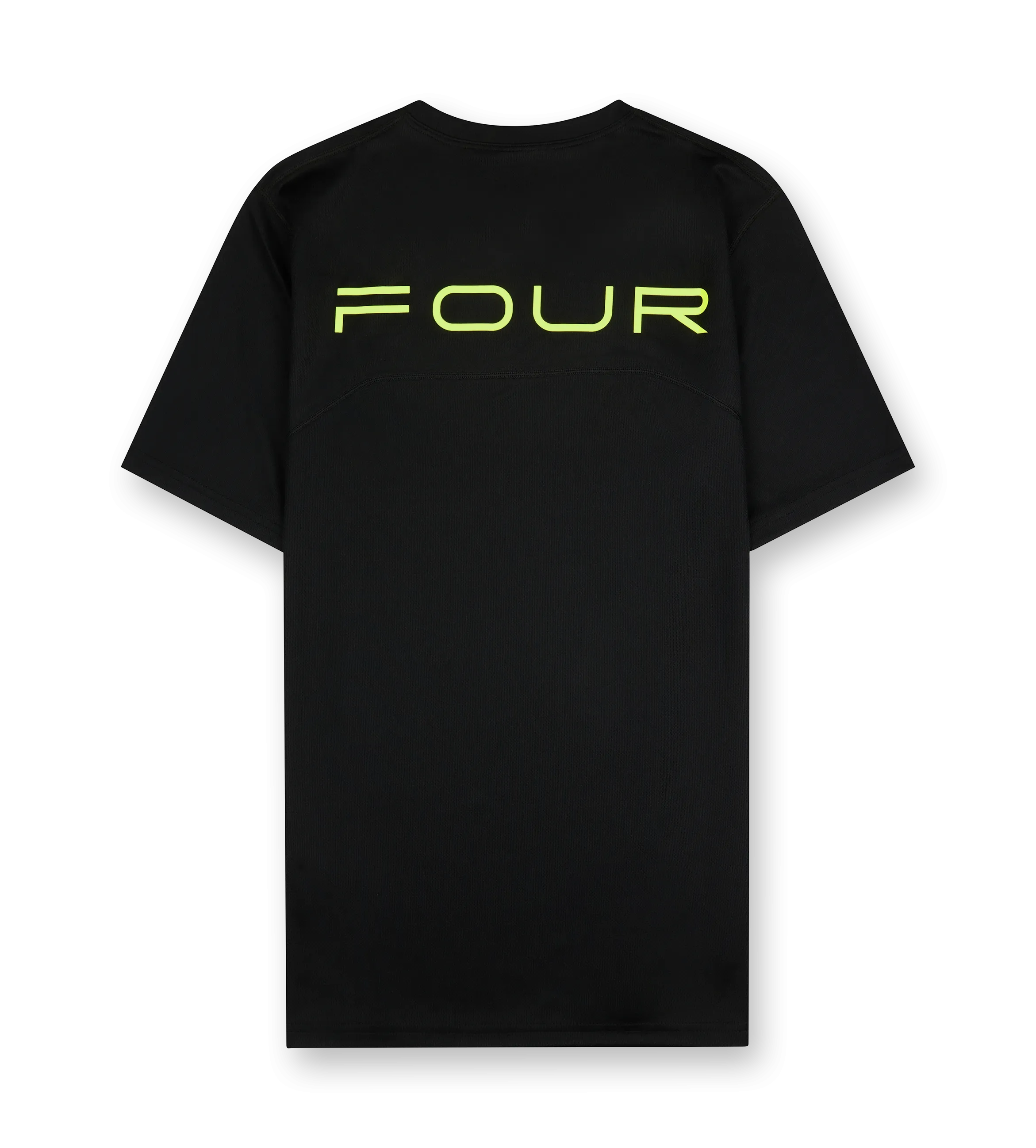 FOUR    Sportswear Reflective T-shirt Black