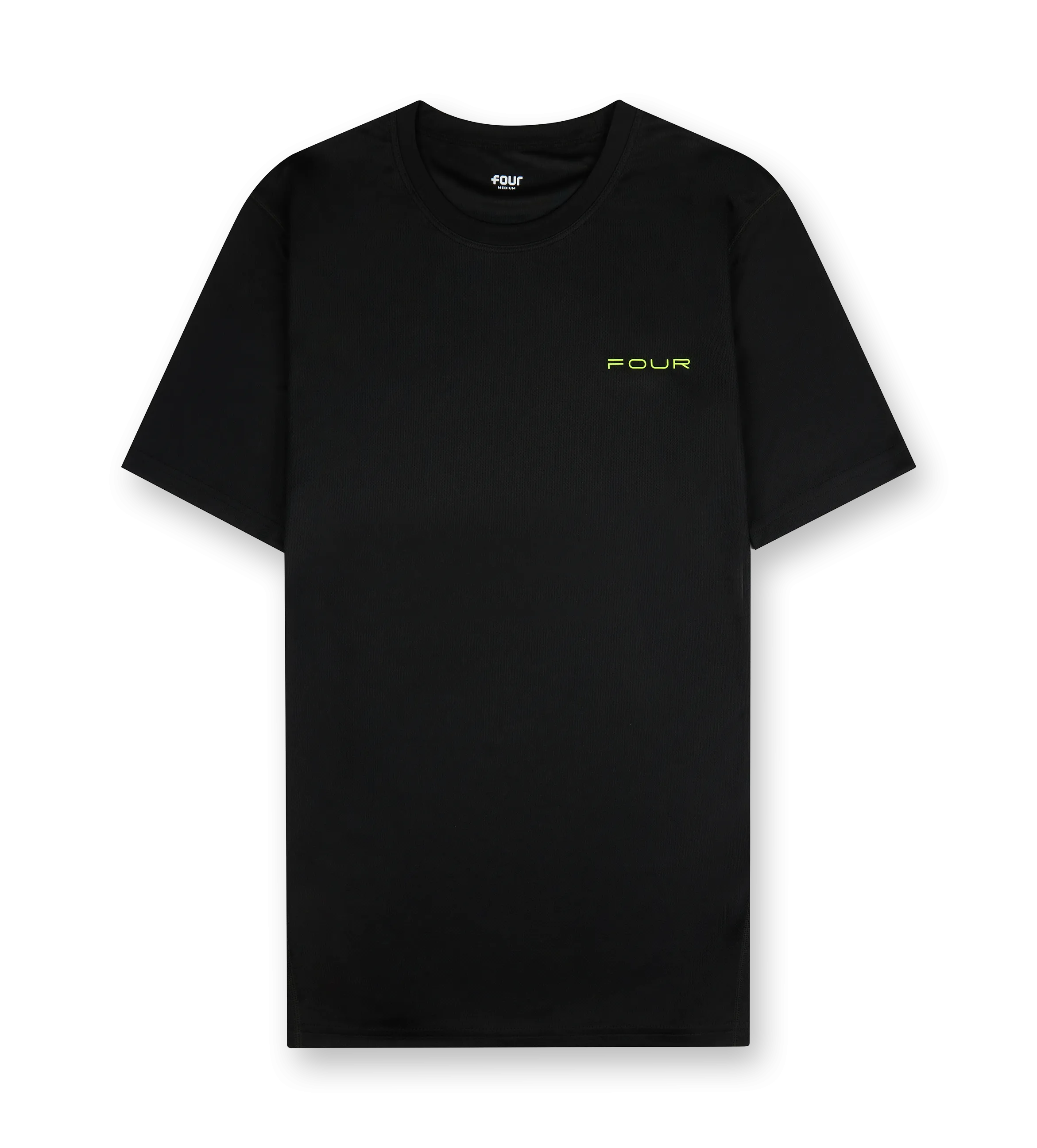 FOUR    Sportswear Reflective T-shirt Black