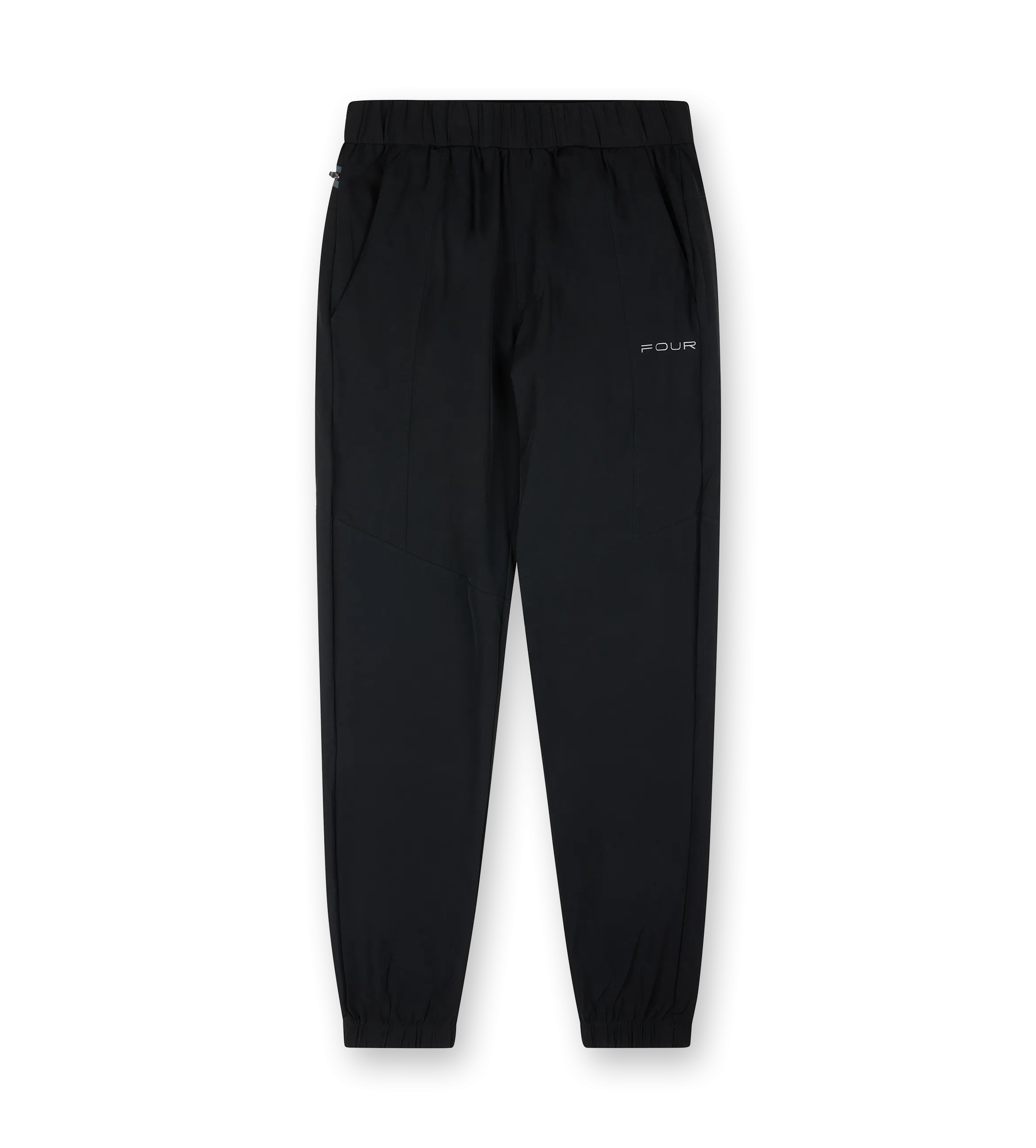 FOUR    Sportswear Reflective Track Pants Black