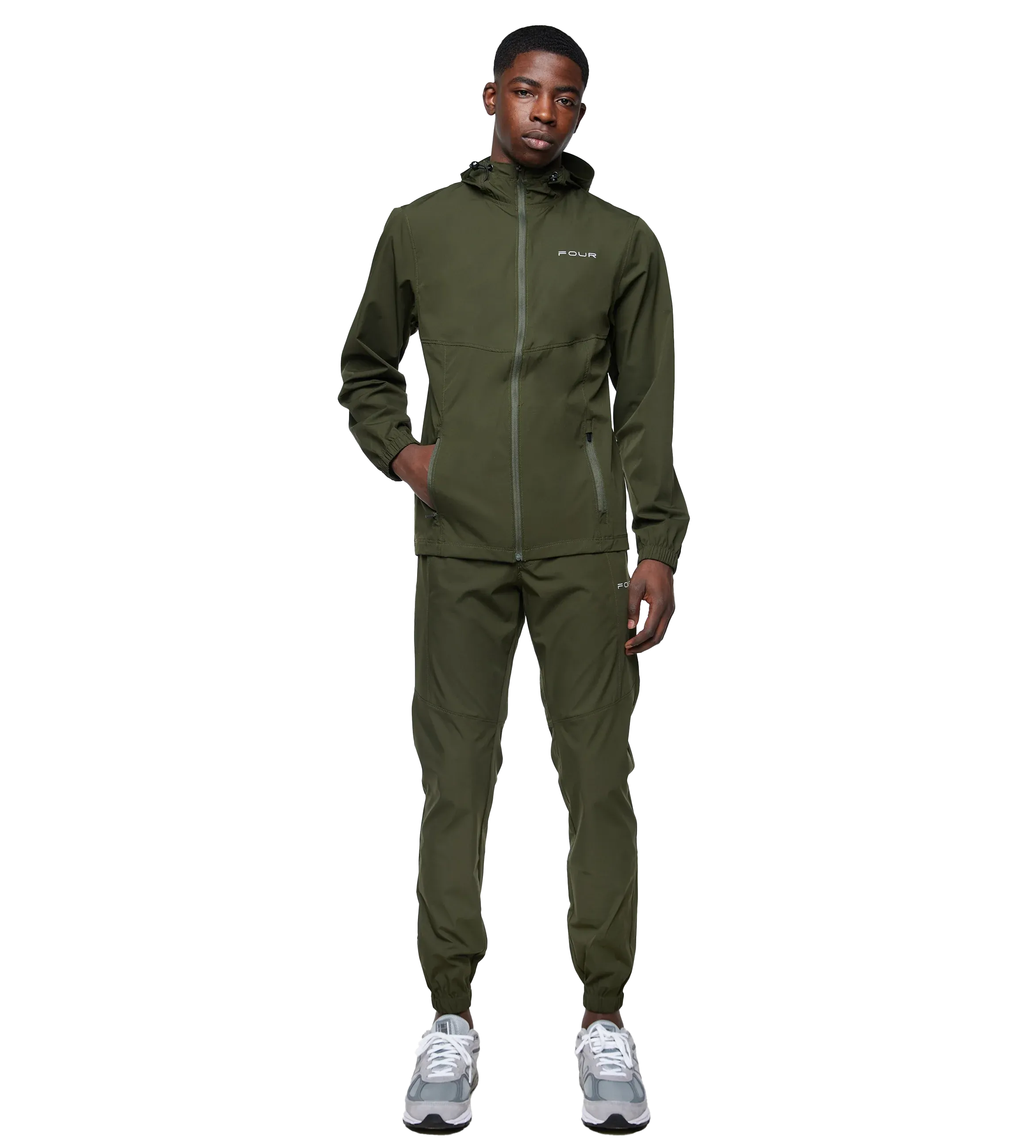 FOUR    Sportswear Trackpants Army Green