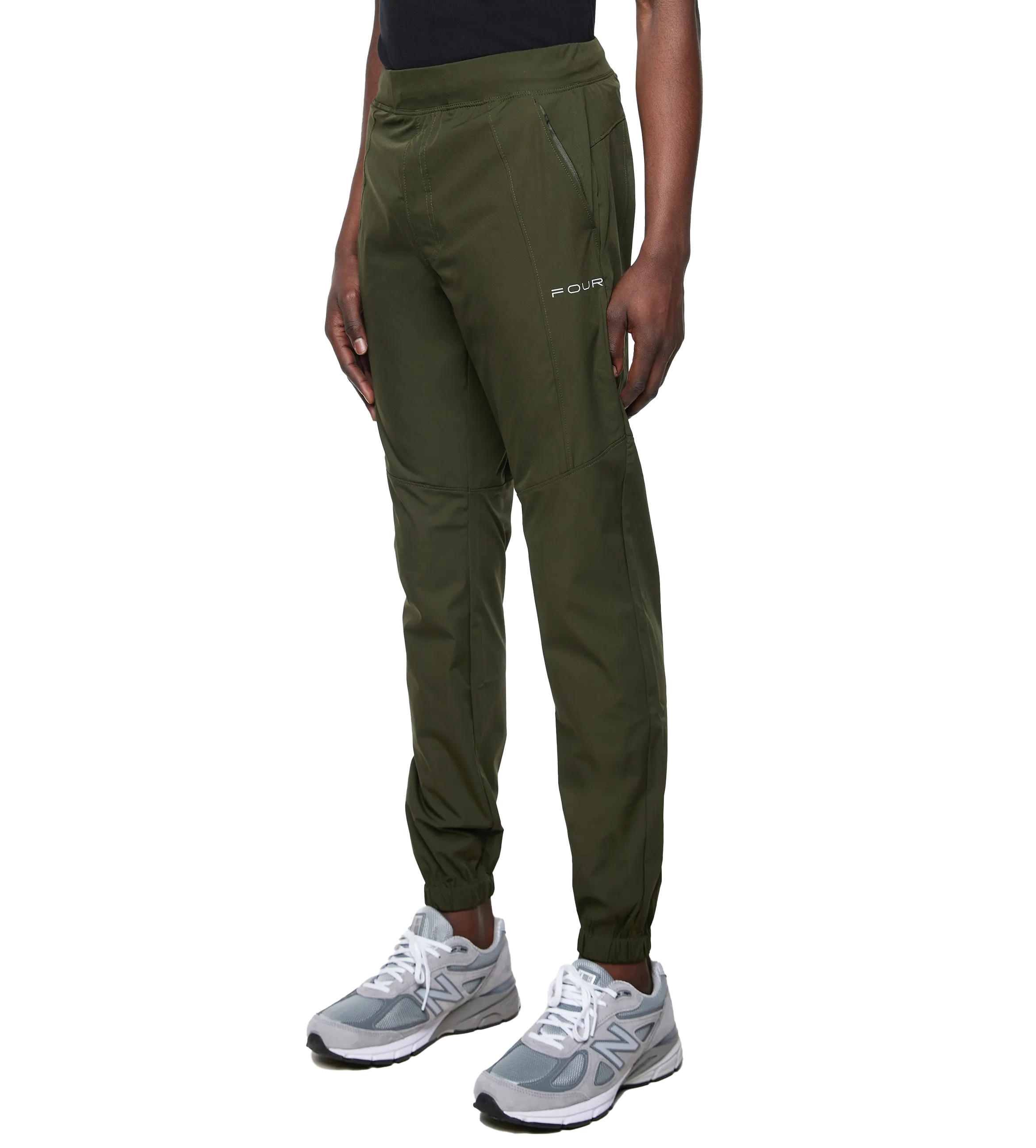 FOUR    Sportswear Trackpants Army Green