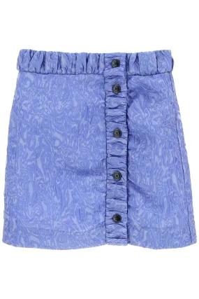 Ganni Jacquard Mini Skirt