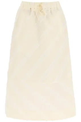 Ganni Taffeta Maxi Skirt