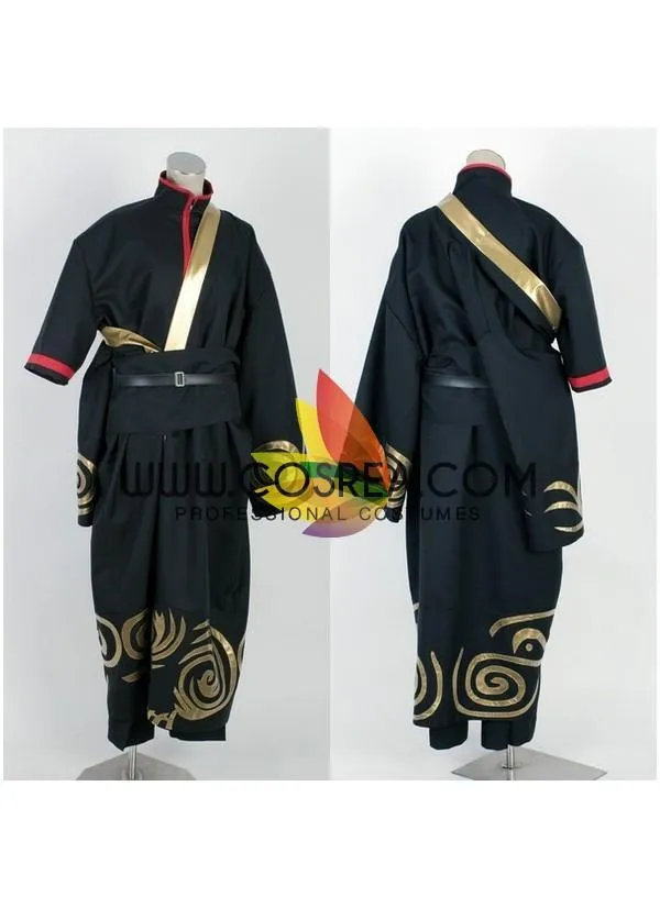 Gintama Gintoki Sakata Golden Cosplay Costume