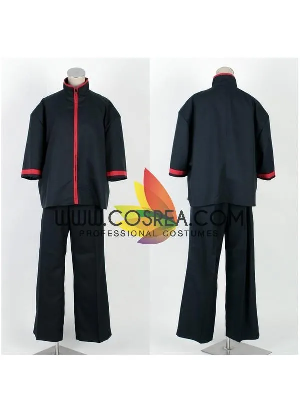 Gintama Gintoki Sakata Golden Cosplay Costume