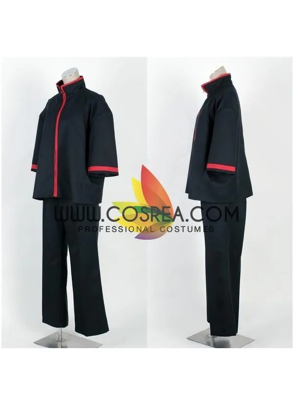 Gintama Gintoki Sakata Golden Cosplay Costume