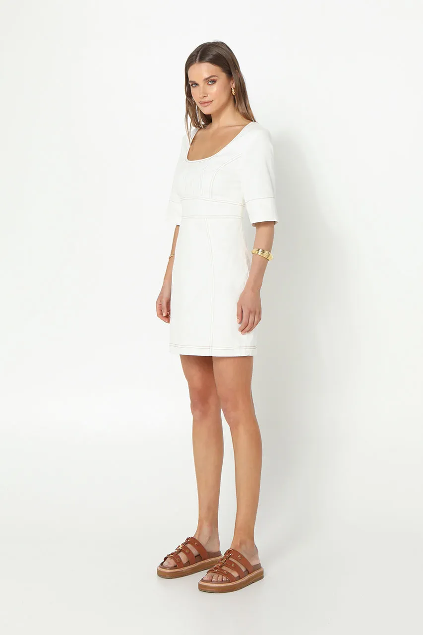 Hattie Dress | White