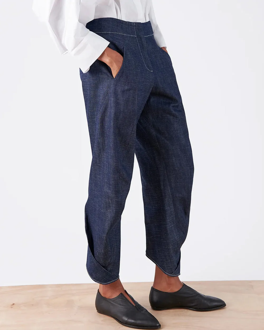 Indigo Denim Takeo Pant