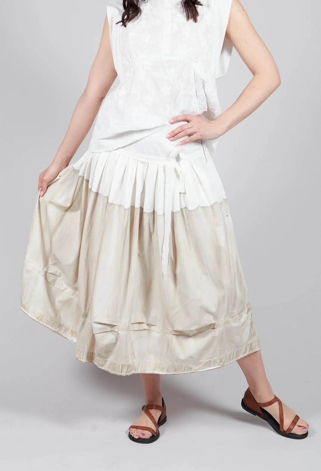 Jealousy Skirt in Beige