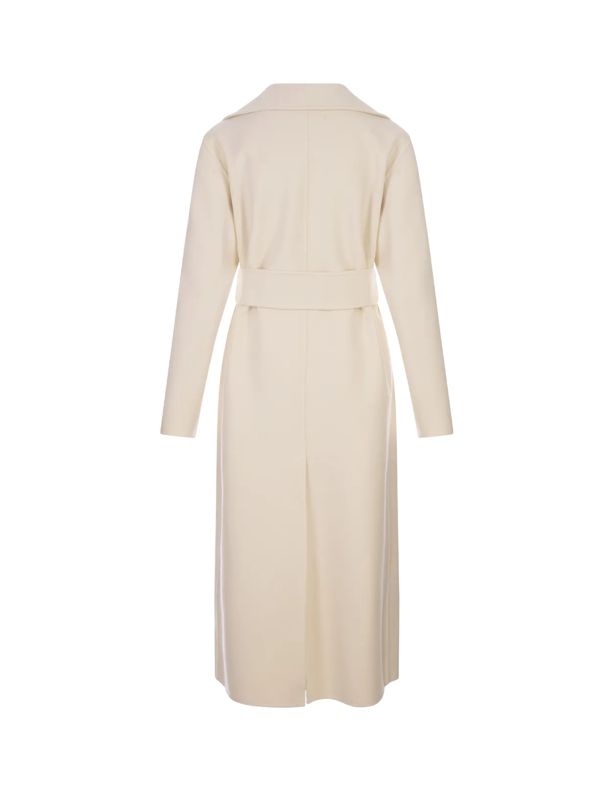 JIL SANDER Beige Wool Robe Coat