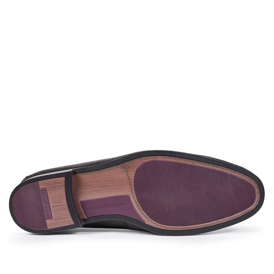 Julius Marlow Lapel Mocha Loafers