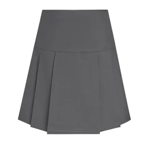 Junior Drop Waist Pleated Skirt (DL975)