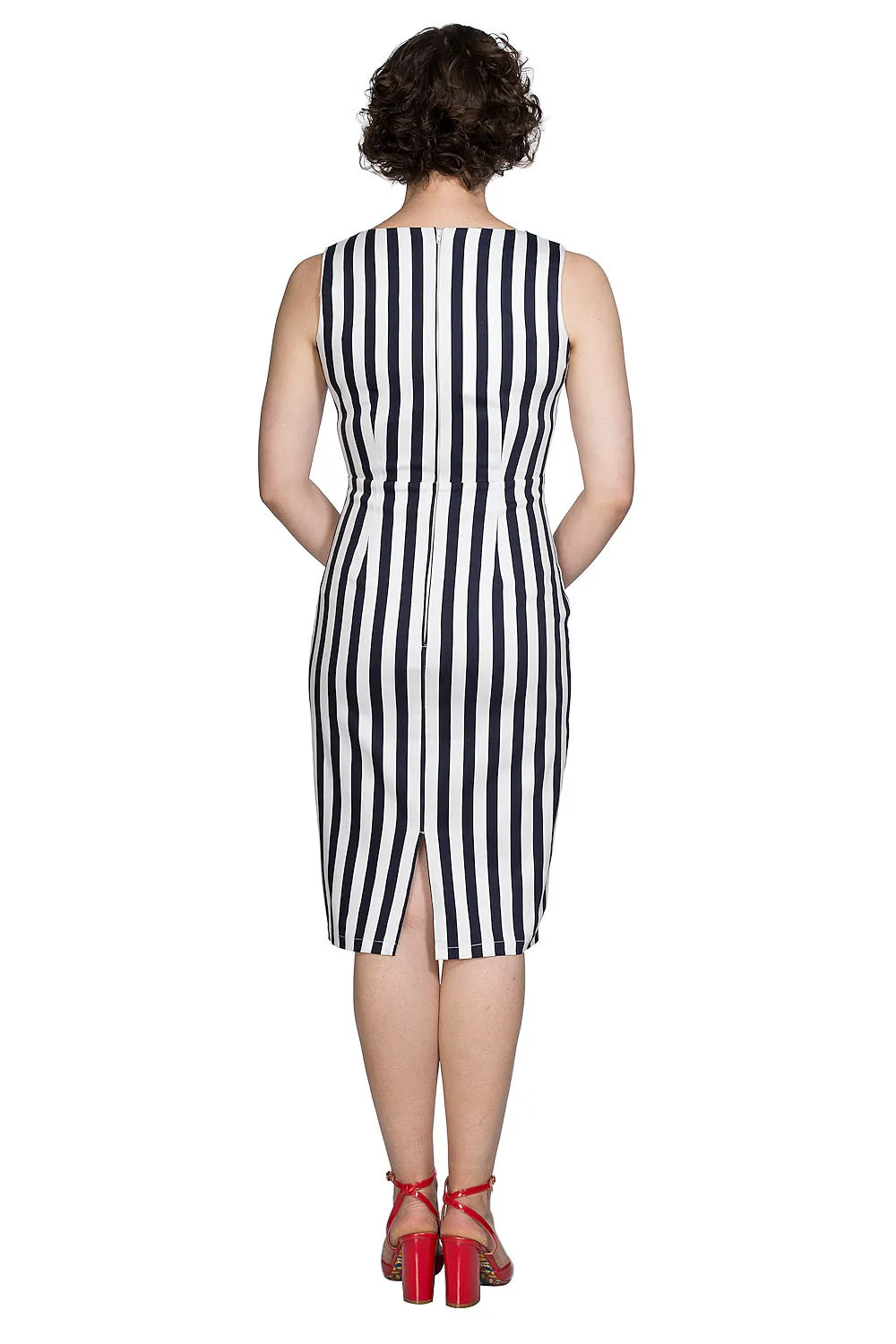 LAND AHOY PENCIL DRESS