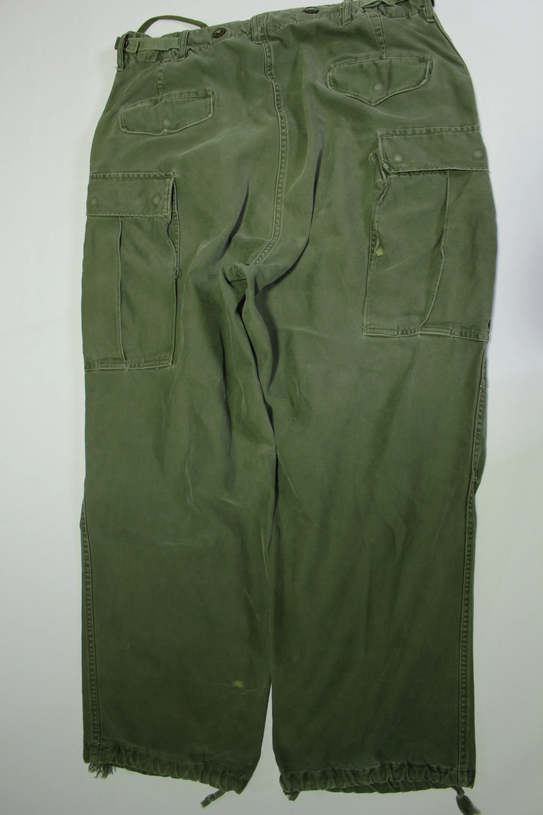 M-65 OG-107 Vintage 60's Vietnam Era Cargo Military Army Field Pants