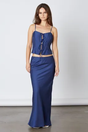 Maxi Skirt With Trim Detailing