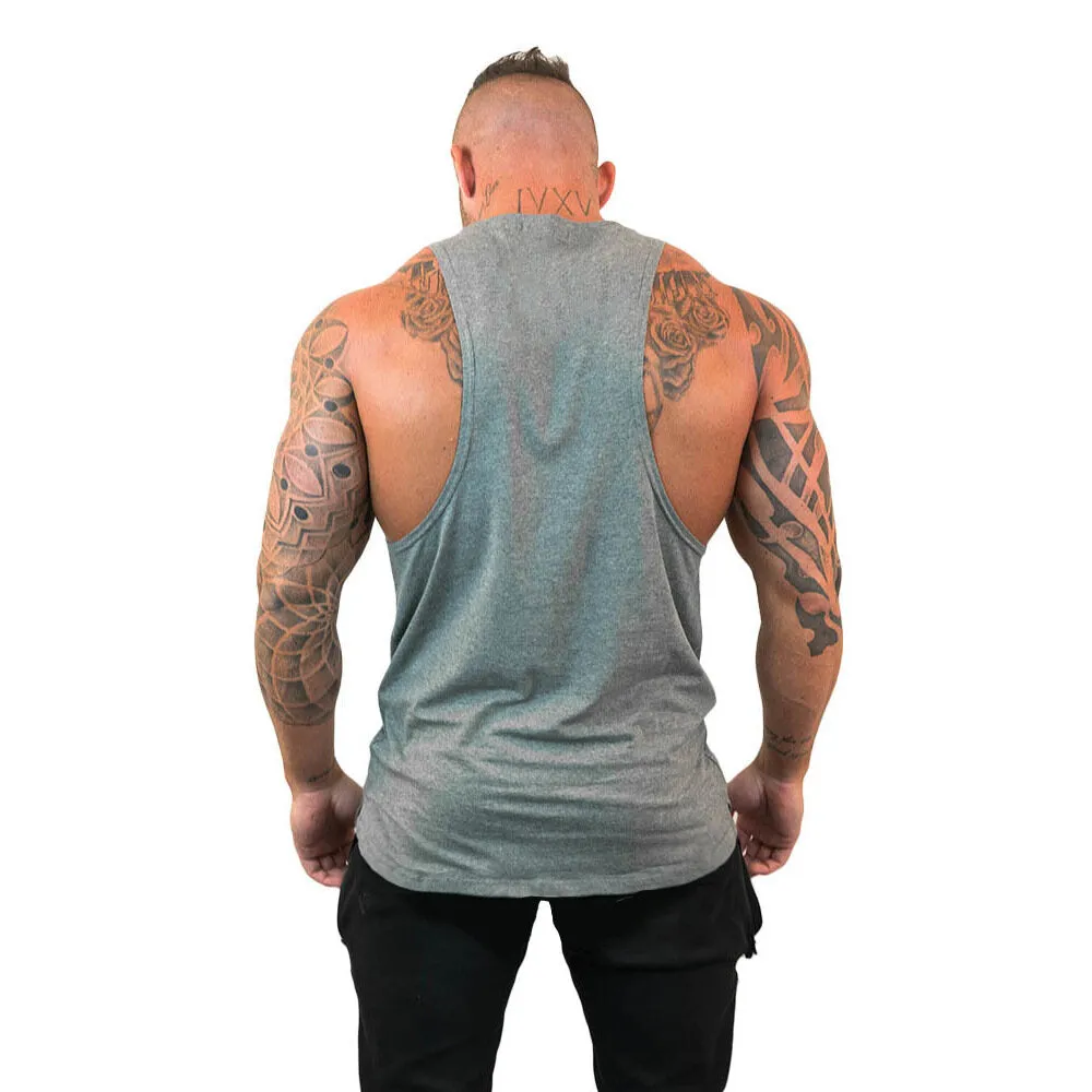 Men Sport Vest Breathable Cotton Soft Sleeveless Quick Dry Fitness Workout Sportswear Tops