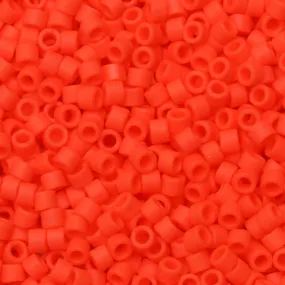 Miyuki Delica Seed Beads, 11/0 Size, #757 Matte Opaque Light Siam (2.5 Tube)