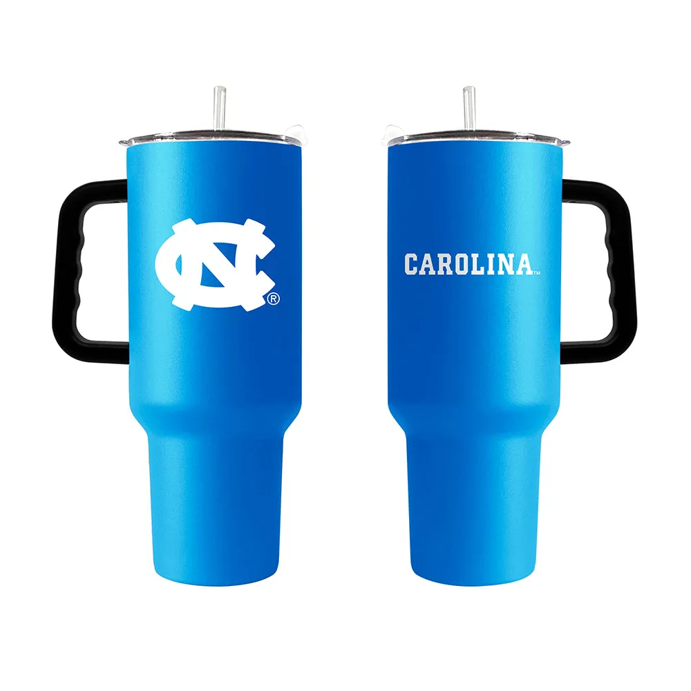 North Carolina Tar Heels 40oz. Powder Coat Travel Tumbler